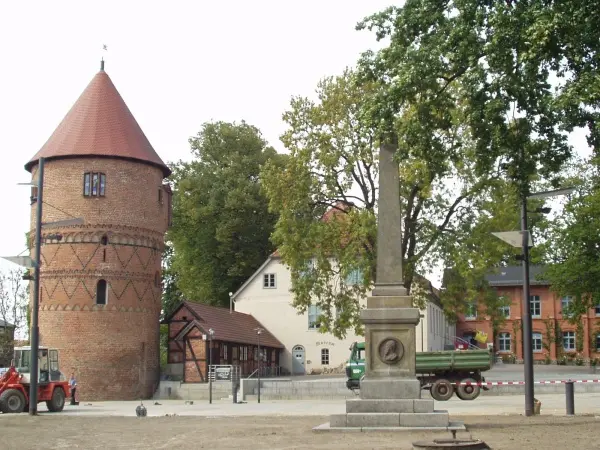 Lübz – city view