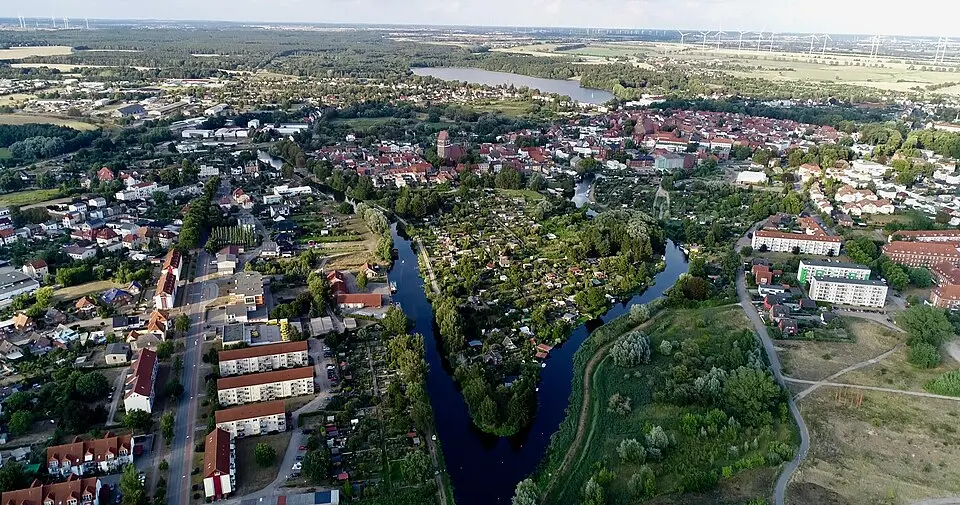 Parchim – city view
