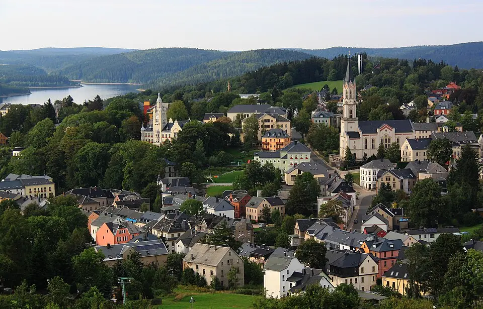 Eibenstock – city view