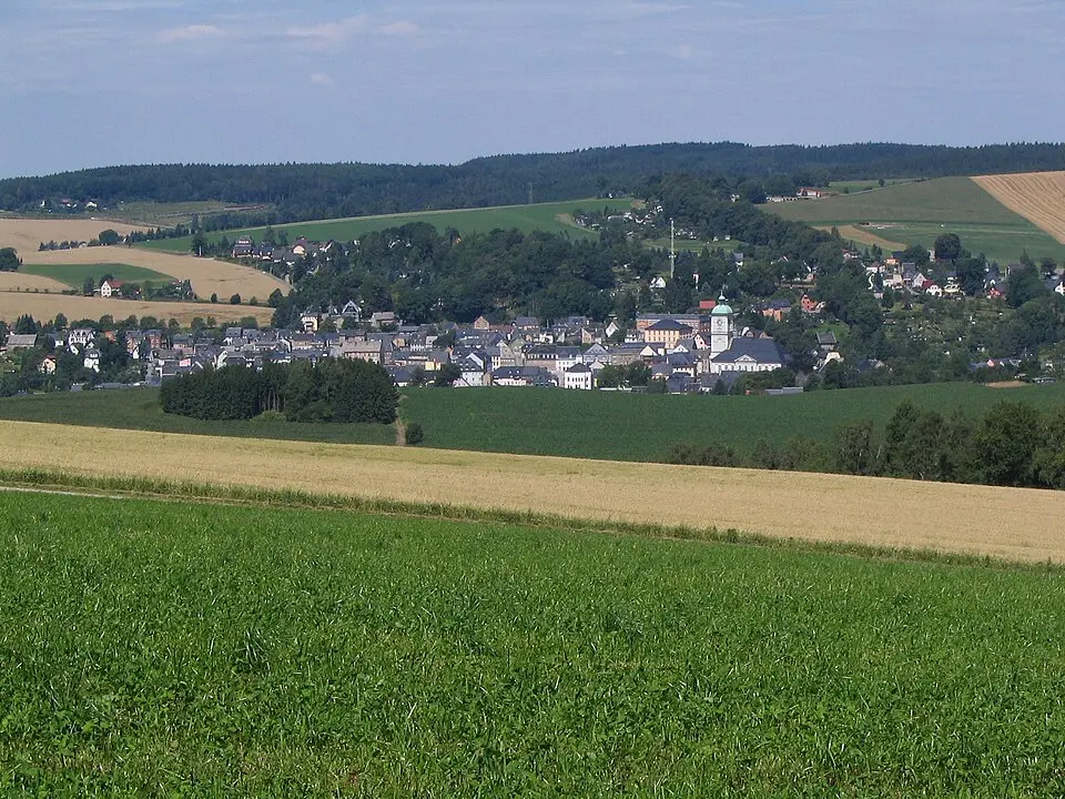 Lößnitz – city view