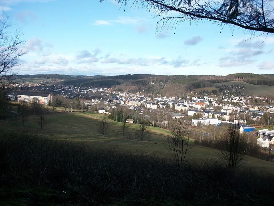 Olbernhau – city view