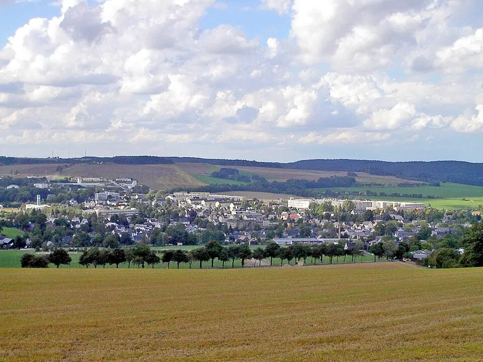 Zwönitz – city view