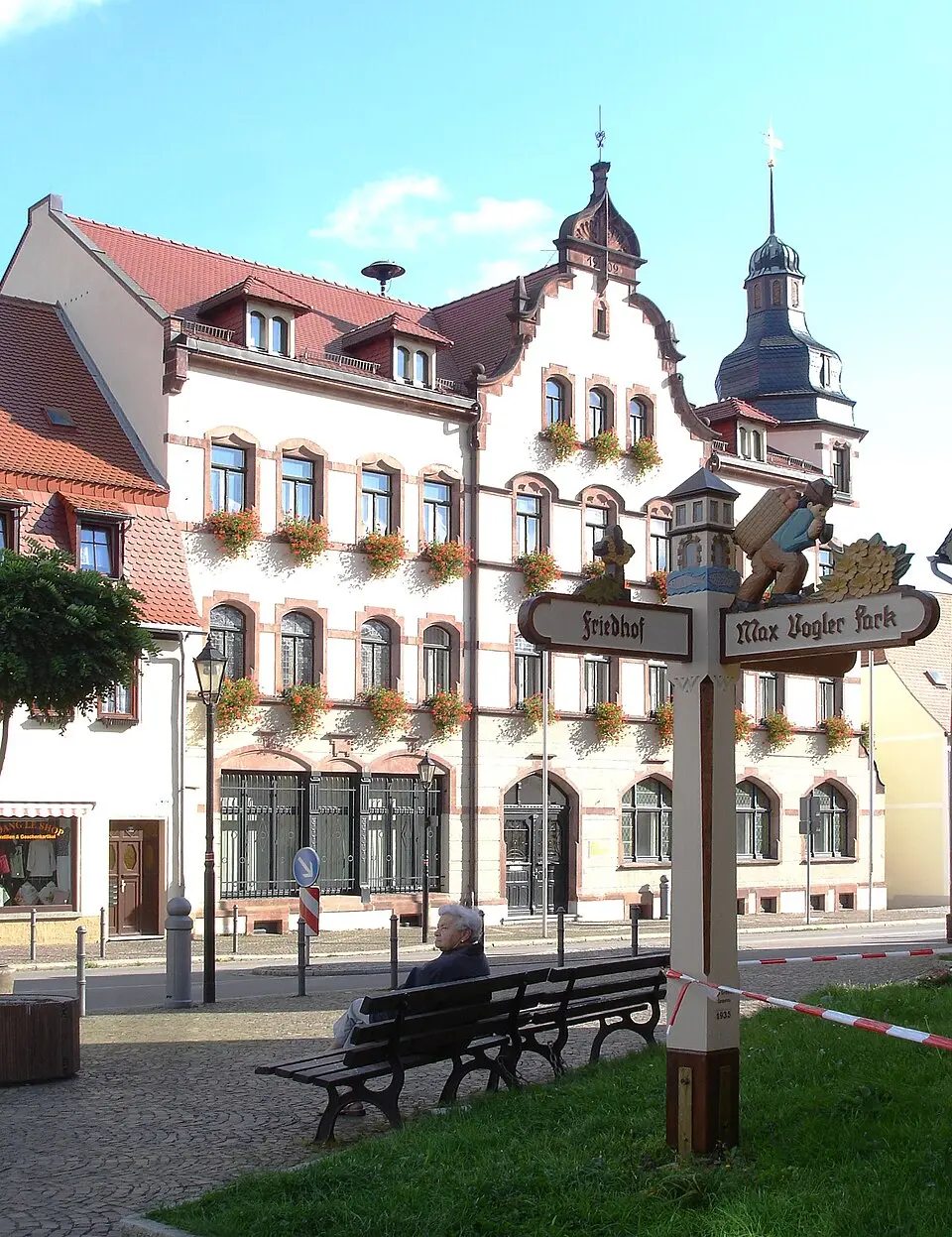 Lunzenau – city view