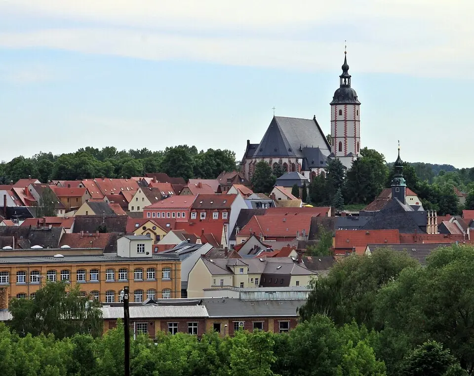 Penig – city view
