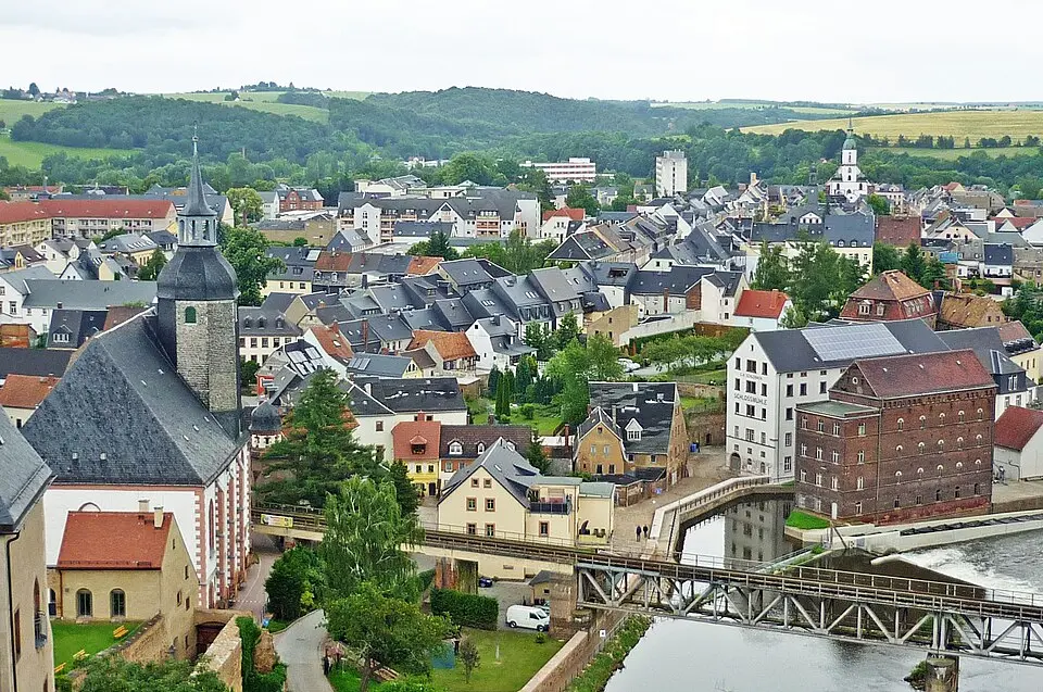 Rochlitz – city view