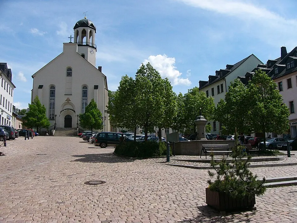 Auerbach/Vogtl. – city view