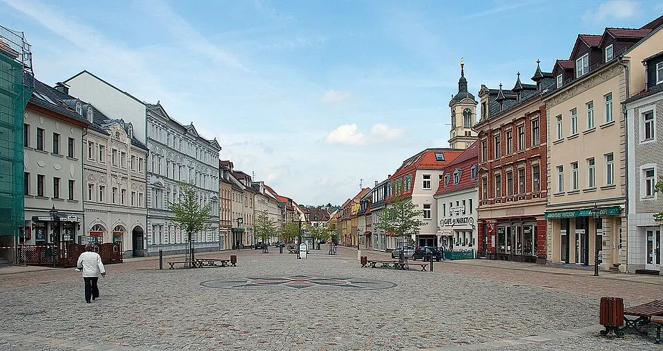 Werdau – city view