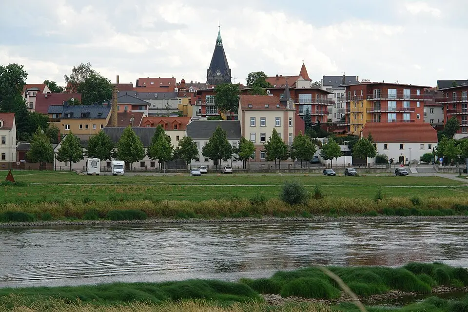 Riesa – city view