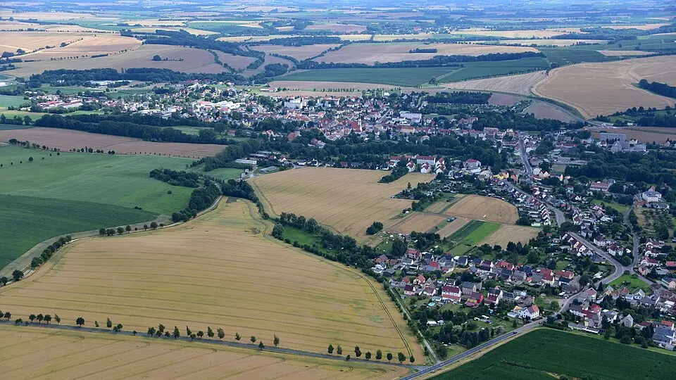 Mügeln – city view