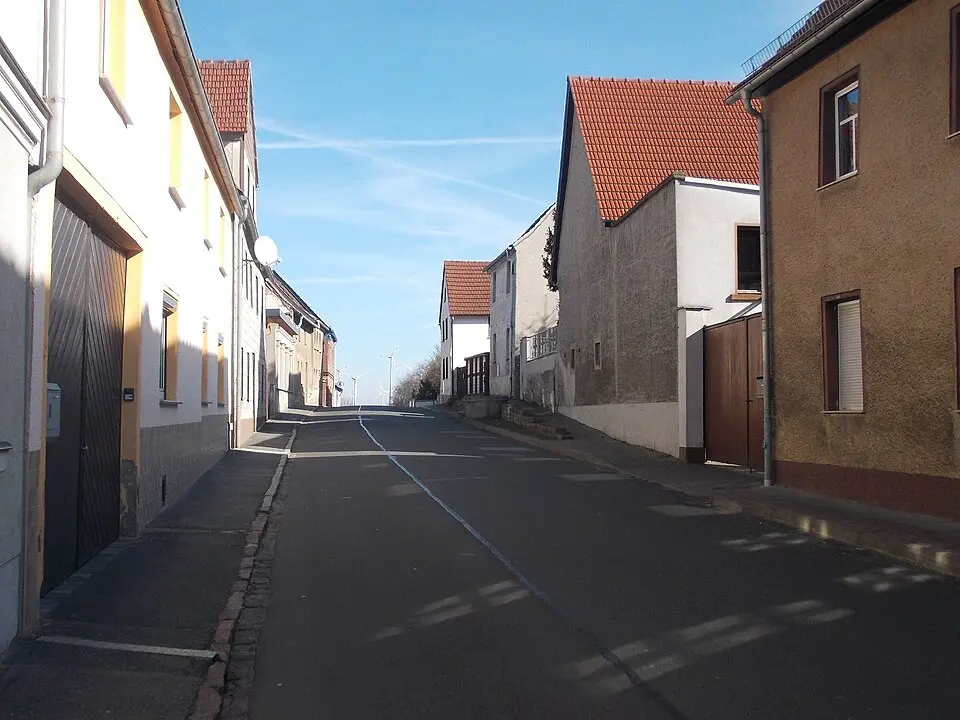 Stößen – city view