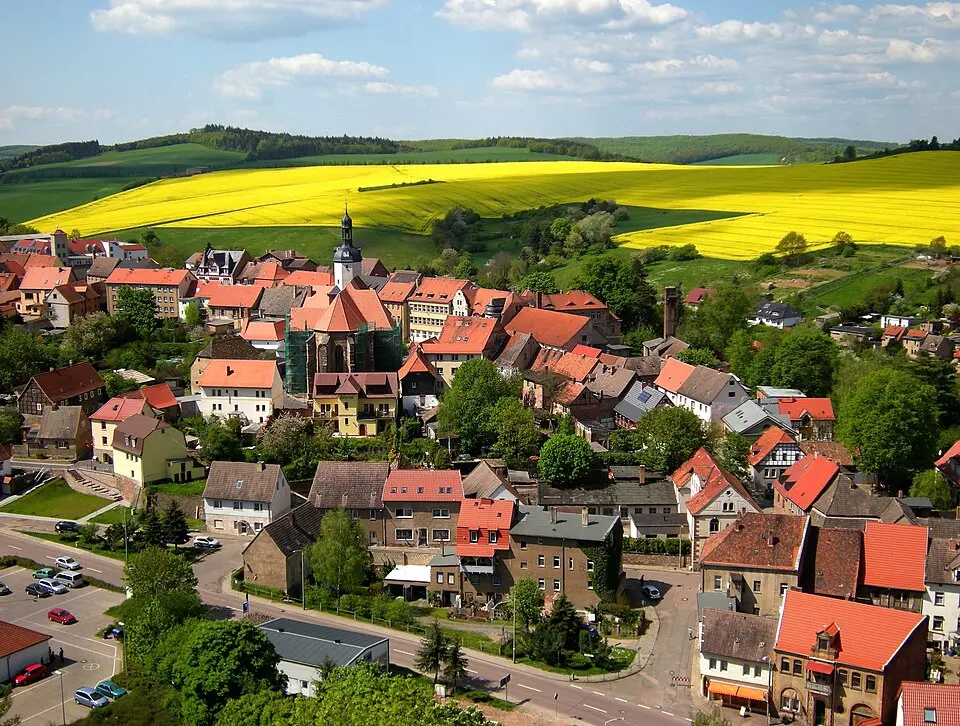 Mansfeld – city view