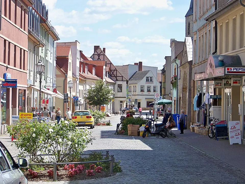 Calbe (Saale) – city view
