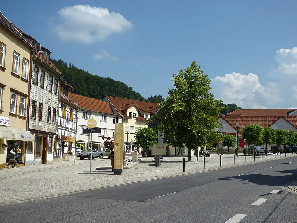 Ruhla – city view
