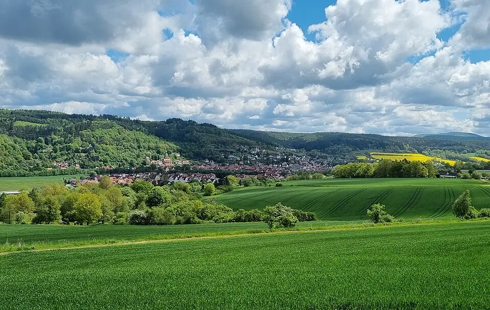 Wasungen – city view
