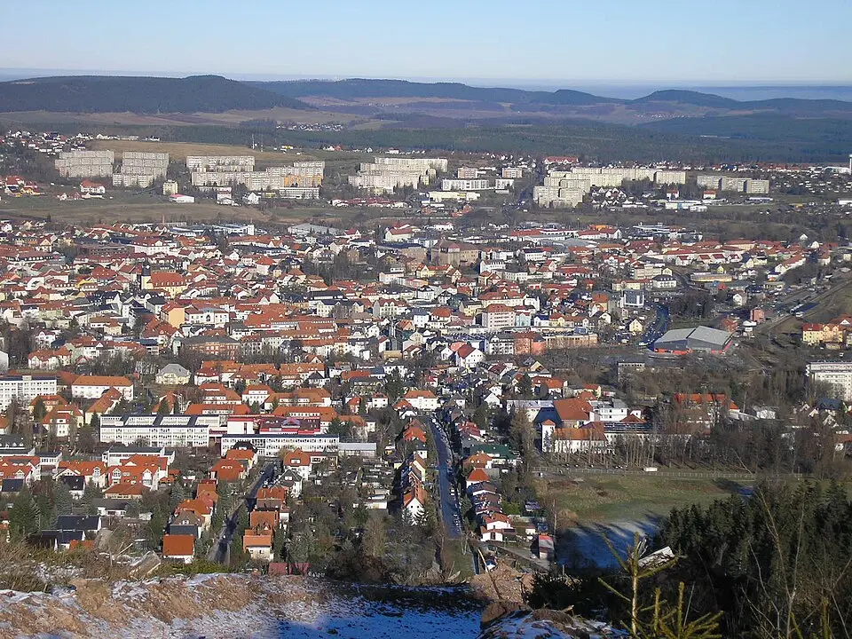 Ilmenau – city view