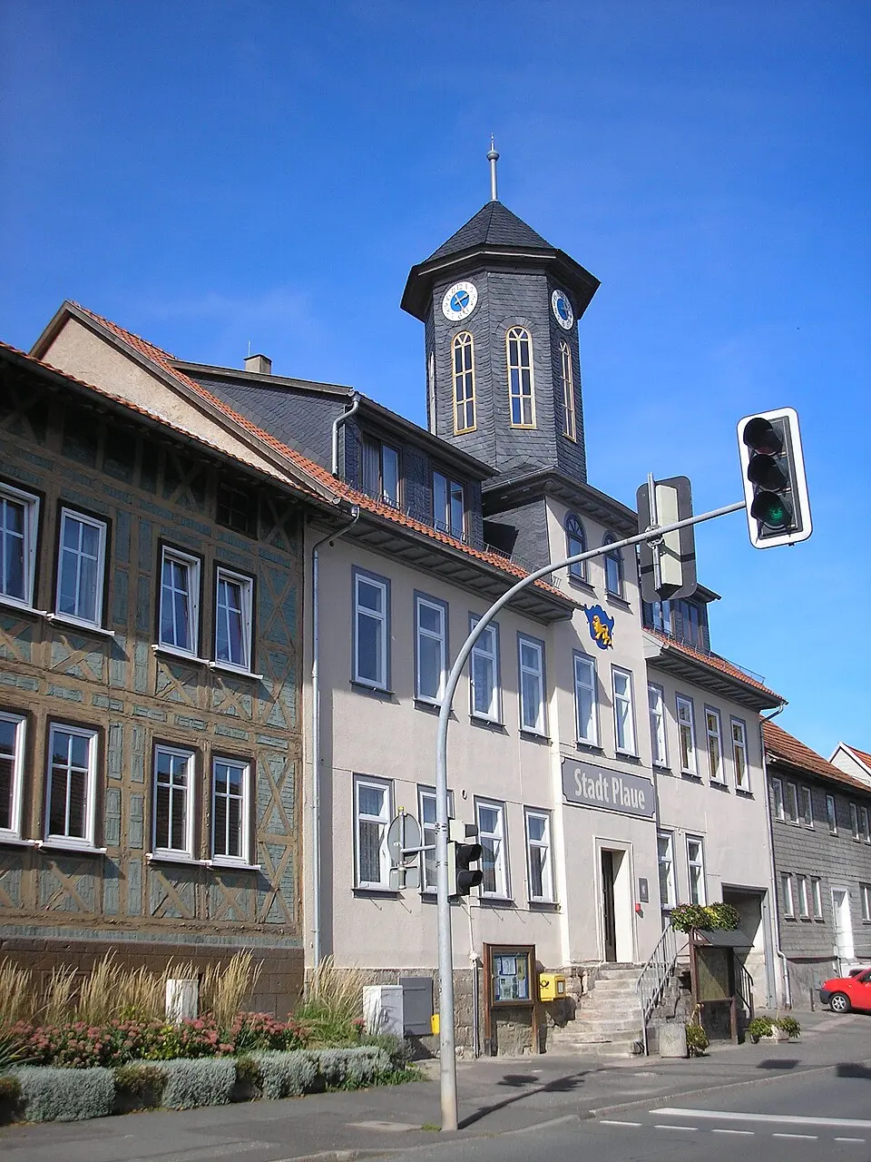 Plaue – city view