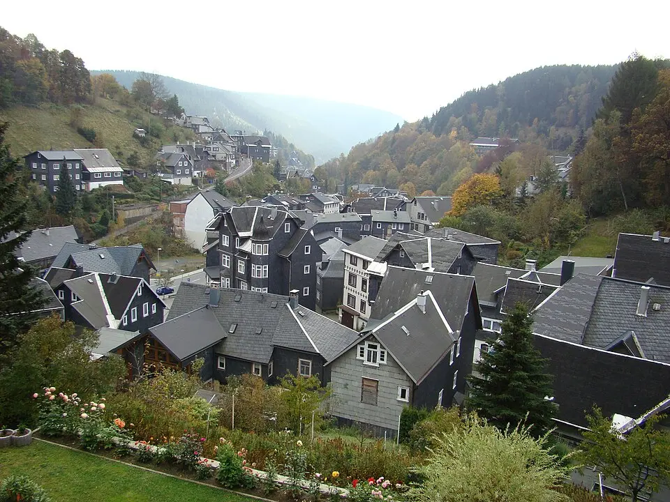 Lauscha – city view