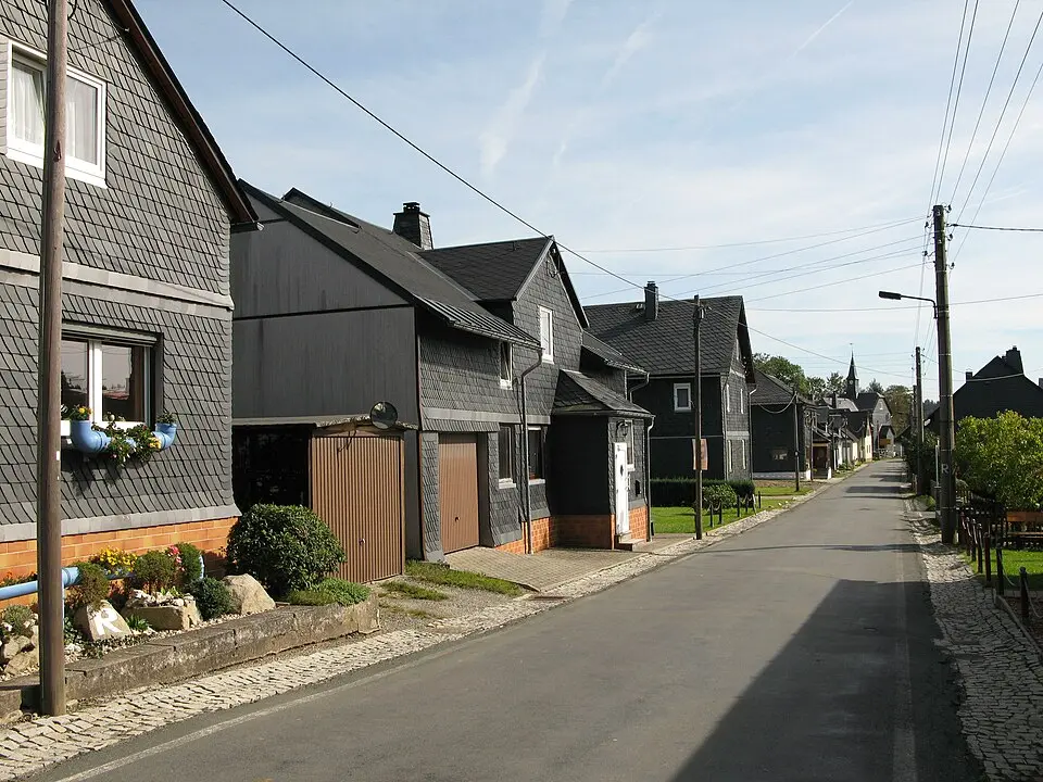 Lehesten – city view