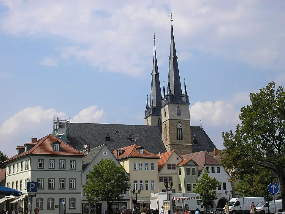 Saalfeld/Saale – city view