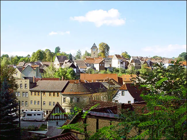 Stadtroda – city view