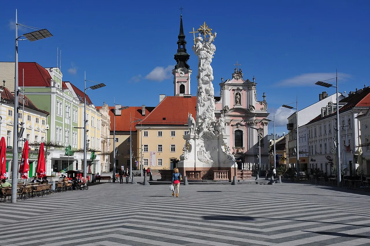 Rathausplatz in Sankt Pölten